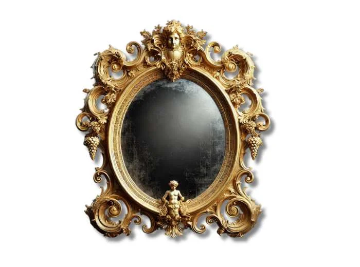 Antique Mirror Collectibles