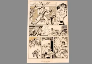 Original Comic Art Auction