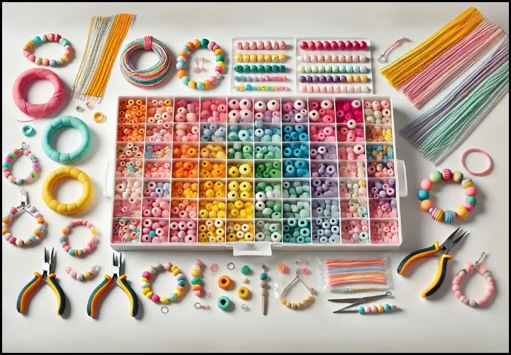 Clay Bead Jewelry Making Kit