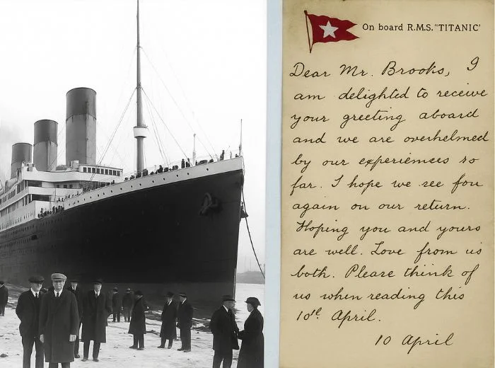 This Titanic Survivor’s Letter Is Worth $400K This Titanic Survivor’s Letter Is Worth $400K
