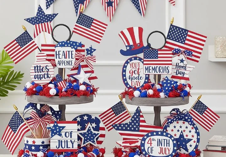 4th of July Tiered Tray Kit on Amazon 4th of July Tiered Tray Kit on Amazon