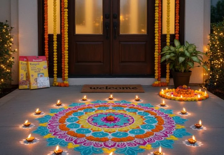 Home Décor & Rangoli_ Creating Welcoming Spaces